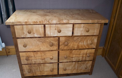 Sycamore Chest of Drawers